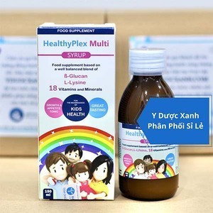 HEALTHYPLEX MULTI SYRUP, 150ml, Siro tăng cường sức đề kháng cho trẻ em, trẻ sơ sinh của Ý