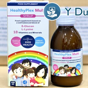 HEALTHYPLEX MULTI SYRUP, 150ml, Siro tăng cường sức đề kháng cho trẻ em, trẻ sơ sinh của Ý