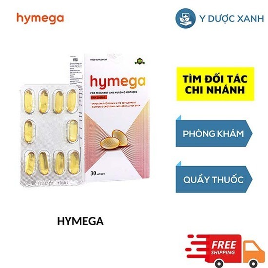 HYMEGA, 30 viên, Viên uống bổ sung DHA cho bà bầu, sau sinh của Tây Ban Nha