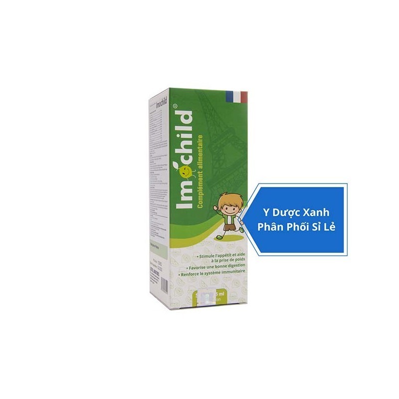 IMOCHILD, 125ml, Siro tăng đề kháng miễn dịch cho trẻ nhỏ từ 1 tuổi của Pháp