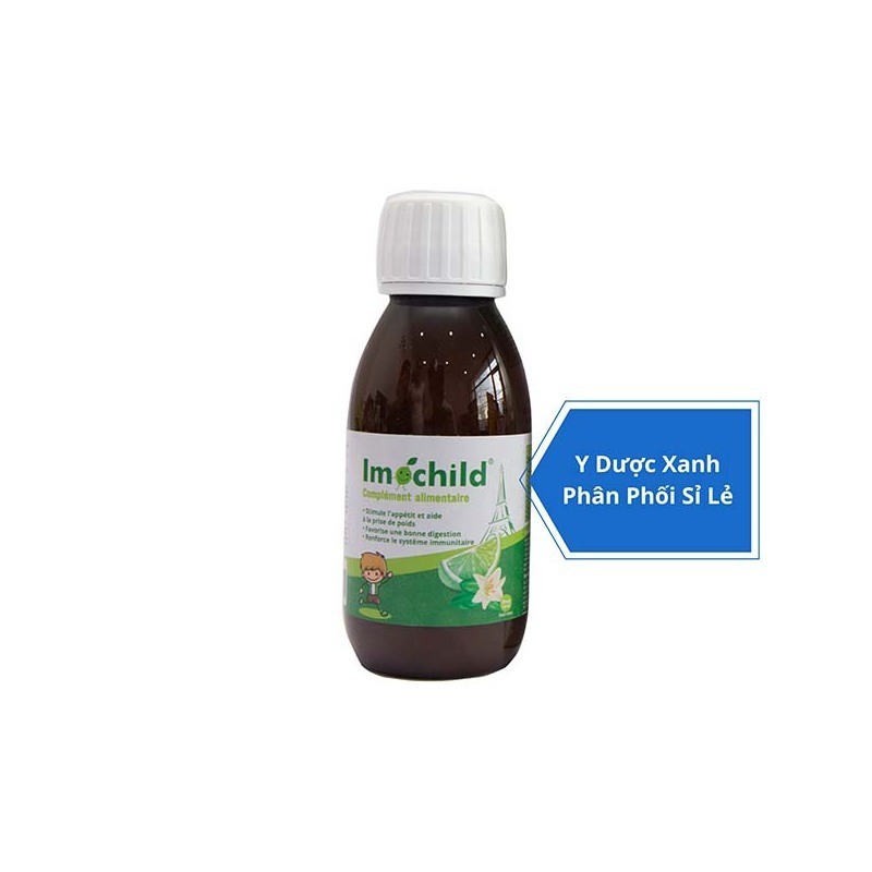IMOCHILD, 125ml, Siro tăng đề kháng miễn dịch cho trẻ nhỏ từ 1 tuổi của Pháp