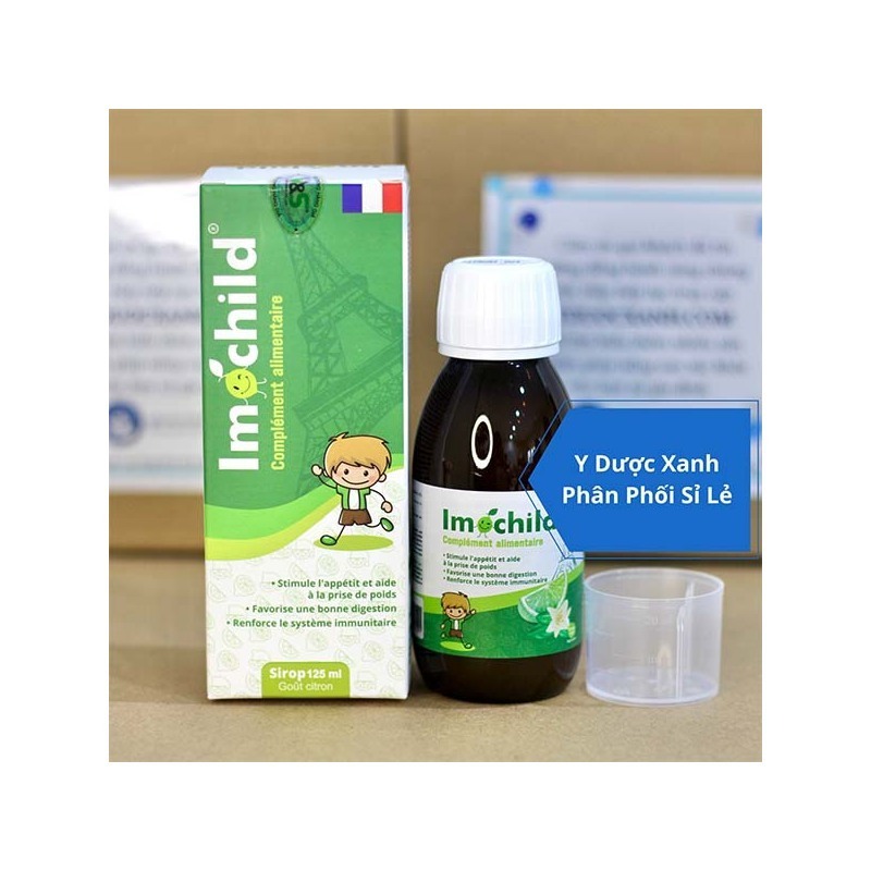 IMOCHILD, 125ml, Siro tăng đề kháng miễn dịch cho trẻ nhỏ từ 1 tuổi của Pháp