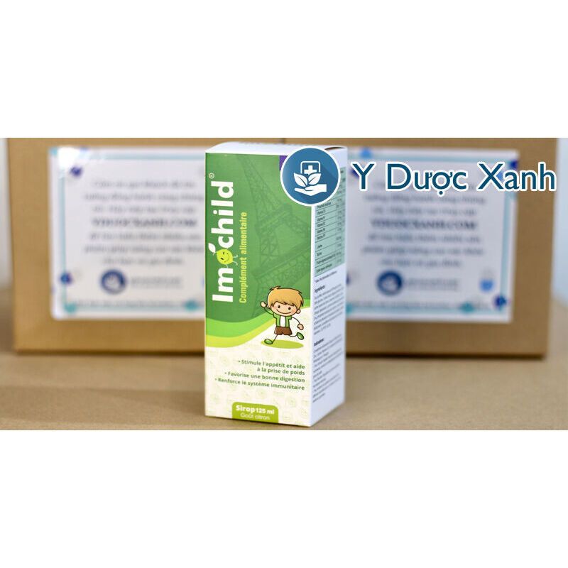 IMOCHILD, 125ml, Siro tăng đề kháng miễn dịch cho trẻ nhỏ từ 1 tuổi của Pháp