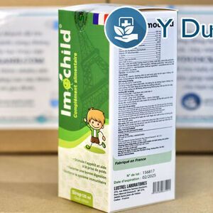 IMOCHILD, 125ml, Siro tăng đề kháng miễn dịch cho trẻ nhỏ từ 1 tuổi của Pháp