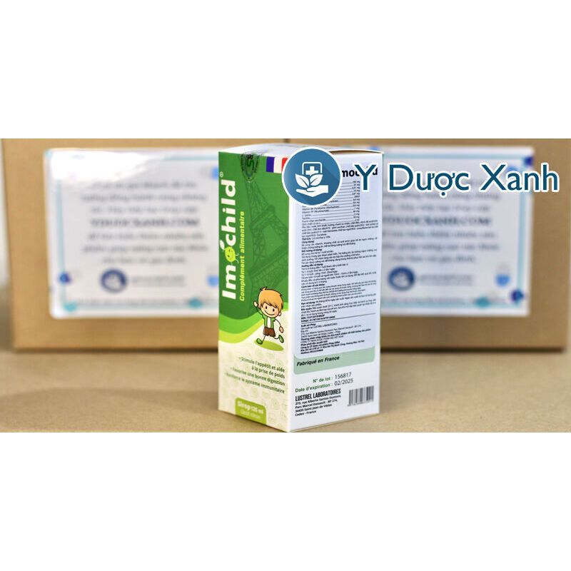IMOCHILD, 125ml, Siro tăng đề kháng miễn dịch cho trẻ nhỏ từ 1 tuổi của Pháp