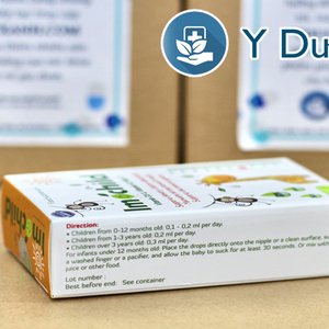 IMOCHILD D3 K2, 20ml, Dung dịch nhỏ giọt D3 K2 cho trẻ sơ sinh, trẻ em của Tây Ban Nha