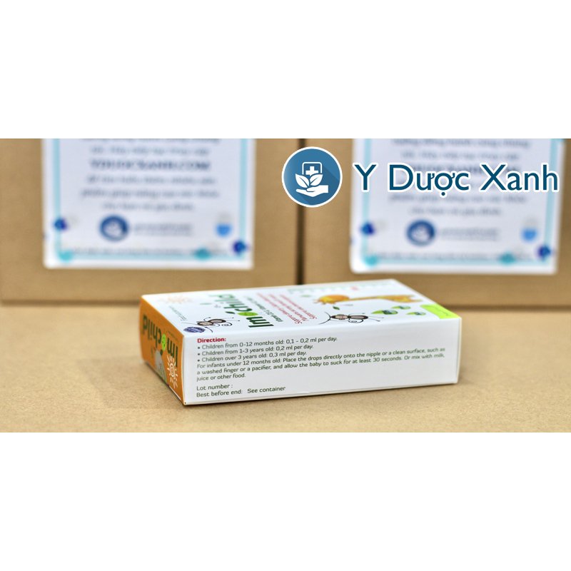 IMOCHILD D3 K2, 20ml, Dung dịch nhỏ giọt D3 K2 cho trẻ sơ sinh, trẻ em của Tây Ban Nha