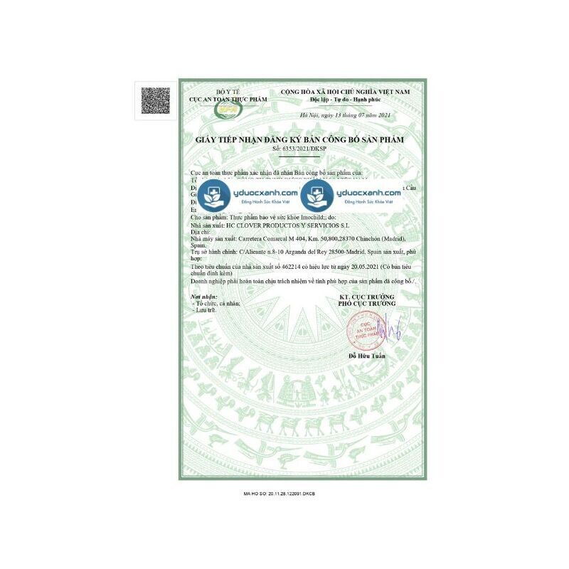 IMOCHILD D3 K2, 20ml, Dung dịch nhỏ giọt D3 K2 cho trẻ sơ sinh, trẻ em của Tây Ban Nha