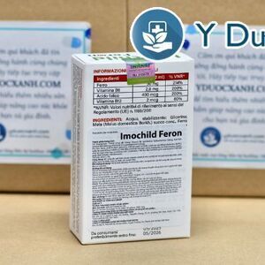 IMOCHILD FERON, 30ml, Siro bổ sung sắt, hỗ trợ thiếu máu cho trẻ em trên 7 tháng tuổi của Ý