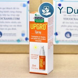 UPGRO SPRAY, 25ml, Xịt bổ sung vitamin tổng hợp, hỗ trợ tăng sức đề kháng cho cơ thể