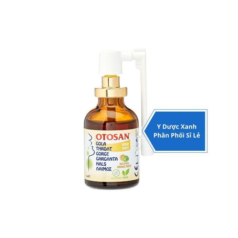 OTOSAN THROAT SPRAY, 30ml, Xịt họng kháng khuẩn, giảm đau họng cho trẻ em từ 2 tuổi của Ý