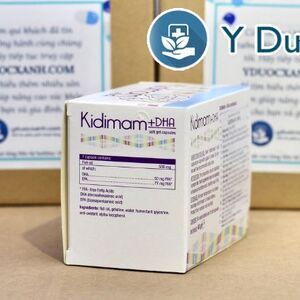 KIDIMAM DHA, 60 viên, Viên uống bổ sung vitamin & DHA cho phụ nữ mang thai