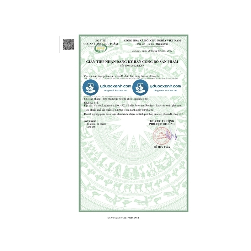 LIPOZINC DROPS, 30 ml, Nhỏ giọt bổ sung kẽm cho bé, trẻ sơ sinh của Ý