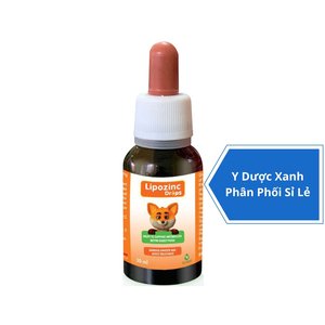LIPOZINC DROPS, 30 ml, Nhỏ giọt bổ sung kẽm cho bé, trẻ sơ sinh của Ý