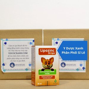 LIPOZINC DROPS, 30 ml, Nhỏ giọt bổ sung kẽm cho bé, trẻ sơ sinh của Ý