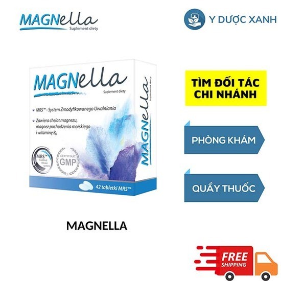 MAGNELLA, 28 viên, Viên uống cải thiện thần kinh cho người lớn của Ba Lan