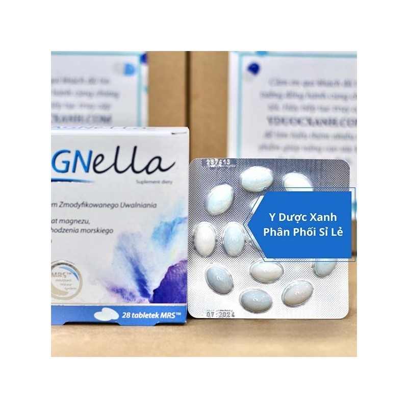 MAGNELLA, 28 viên, Viên uống cải thiện thần kinh cho người lớn của Ba Lan