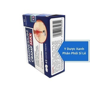MAGNESIUM CRAMP MAX, 45 viên, Viên uống phòng chống co cơ, chuột rút cho người lớn của Ba Lan