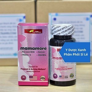 MAMAMORE, 30 viên, Viên uống vitamin tổng hợp, hỗ trợ phát triển thai nhi cho bà bầu của Mỹ
