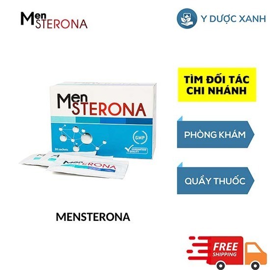 MENSTERONA, 30 gói, Thuốc uống bổ tinh trùng, tăng khả năng thụ thai cho nam giới của Ba Lan