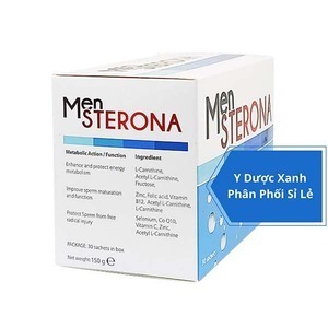 MENSTERONA, 30 gói, Thuốc uống bổ tinh trùng, tăng khả năng thụ thai cho nam giới của Ba Lan
