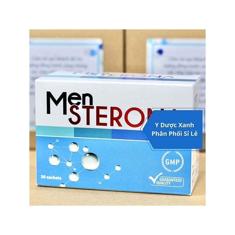 MENSTERONA, 30 gói, Thuốc uống bổ tinh trùng, tăng khả năng thụ thai cho nam giới của Ba Lan