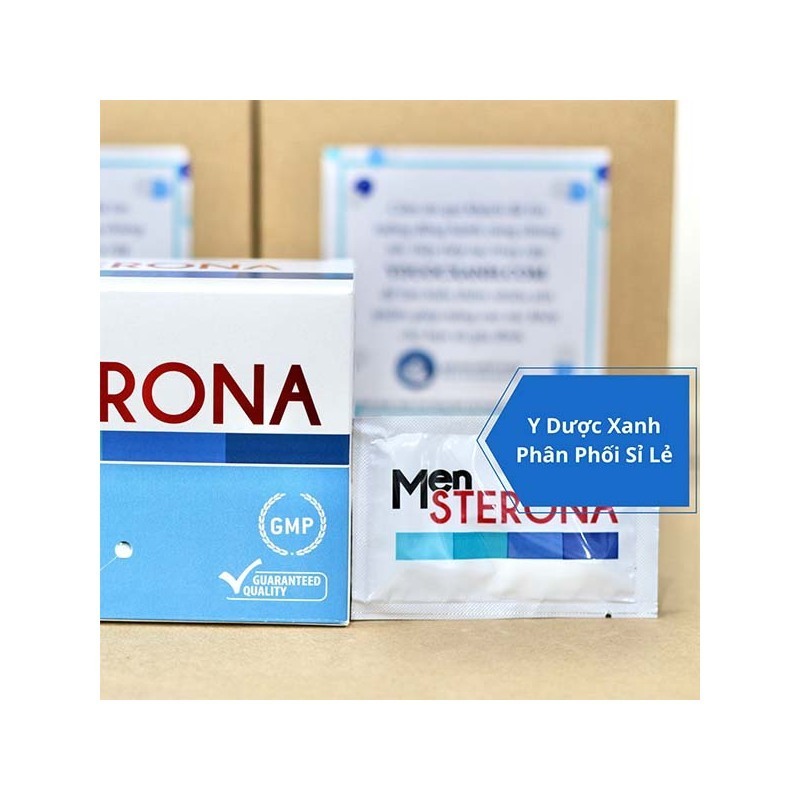MENSTERONA, 30 gói, Thuốc uống bổ tinh trùng, tăng khả năng thụ thai cho nam giới của Ba Lan