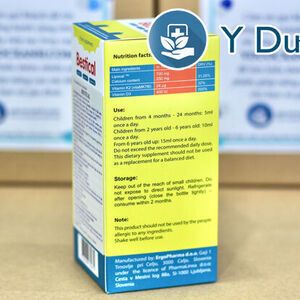 BESTICAL, 120ml, Siro hỗ trợ phát triển chiều cao cho trẻ nhỏ trên 4 tháng tuổi của Slovenia