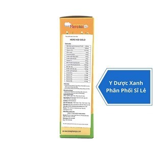 Siro HERO KID GOLD, 30 gói, Siro hỗ trợ biếng ăn, tăng sức đề kháng cho trẻ nhỏ từ 1 tuổi của Hàn Quốc
