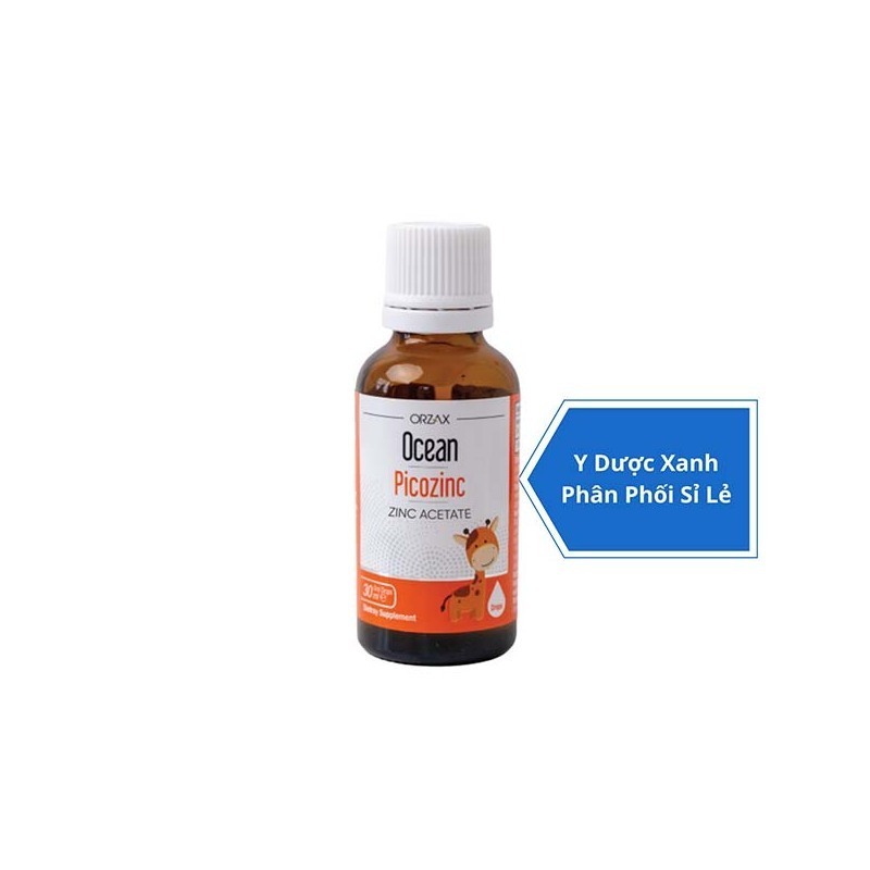 OCEAN PICOZINC, 30ml, Nhỏ giọt bổ sung kẽm cho bé, trẻ sơ sinh của Châu Âu