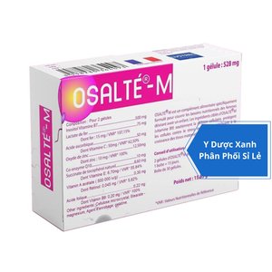 OSALTE-M, 30 viên, Viên uống hỗ trợ điều trị vô sinh, hiếm muộn ở nữ giới của Pháp