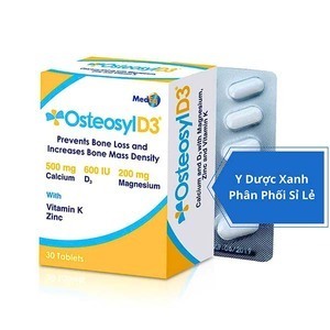 OSTEOSYL D3, 30 viên, Viên uống bổ sung vitamin D3 cho trẻ em trên 6 tuổi và người lớn của Anh