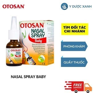 OTOSAN NASAL SPRAY BABY, 30ml, Otosan xịt mũi, vệ sinh mũi cho bé, trẻ sơ sinh của Ý