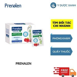 Thảo Dược PRENALEN, 14 gói, Bột uống tăng đề kháng cho bà bầu, sau sinh của Châu Âu