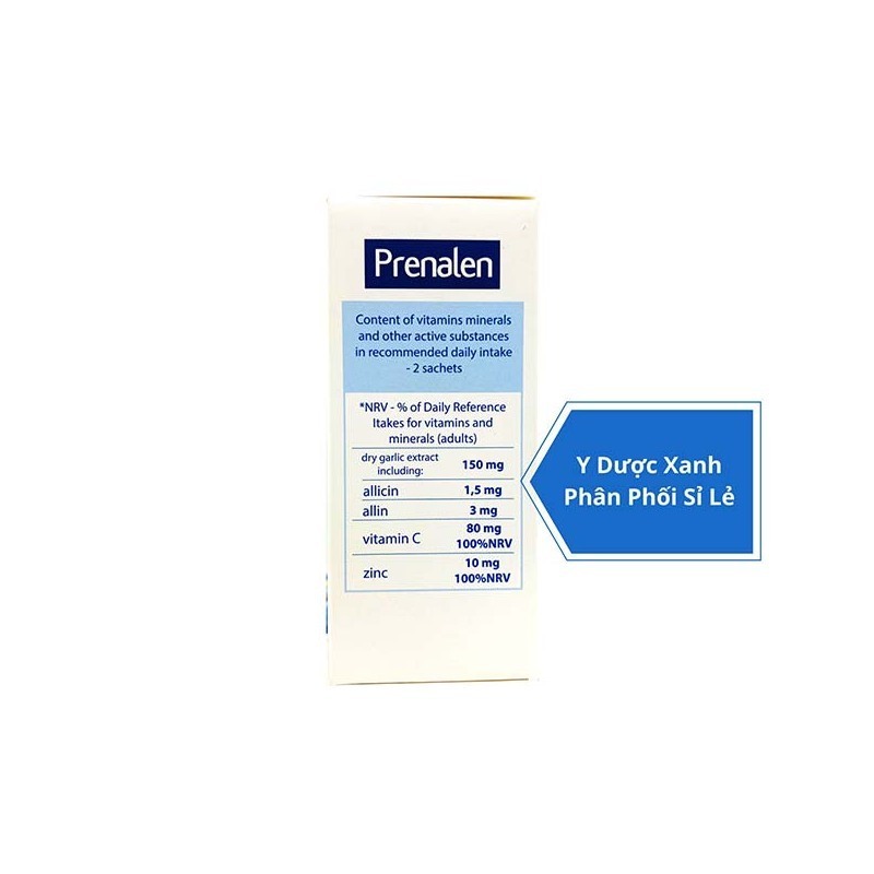 Thảo Dược PRENALEN, 14 gói, Bột uống tăng đề kháng cho bà bầu, sau sinh của Châu Âu