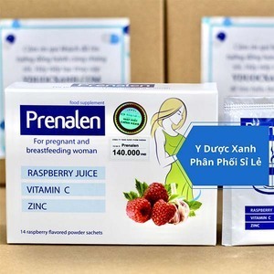 Thảo Dược PRENALEN, 14 gói, Bột uống tăng đề kháng cho bà bầu, sau sinh của Châu Âu