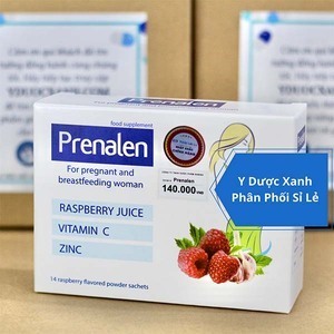 Thảo Dược PRENALEN, 14 gói, Bột uống tăng đề kháng cho bà bầu, sau sinh của Châu Âu