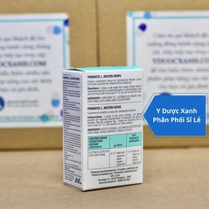 PROBIOTIC L. REUTERI DROPS, 10ml, Men vi sinh bổ sung lợi khuẩn, hỗ trợ cân bằng hệ vi sinh đường ruột của Ý