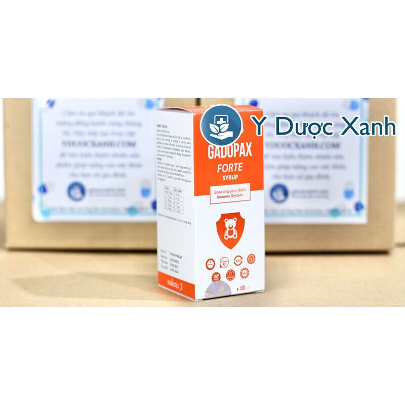 GADOPAX FORTE, 100ml, Siro tăng sức đề kháng cho bé, trẻ sơ sinh của Slovenia
