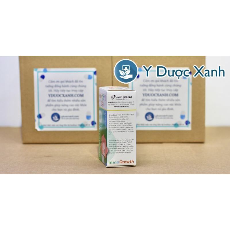 RAINBOVIT BABY PROBIOTIC, 5ml, Men 10 chủng đông khô bổ sung men vi sinh cho hệ tiêu hóa