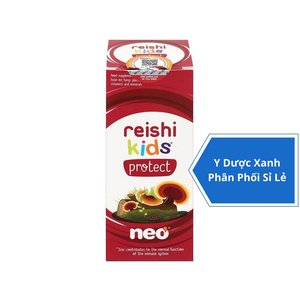REISHI KIDS PROTECT, 150 ml, Siro hỗ trợ tăng đề kháng cho bé, trẻ em từ 6 tháng tuổi của Tây Ban Nha