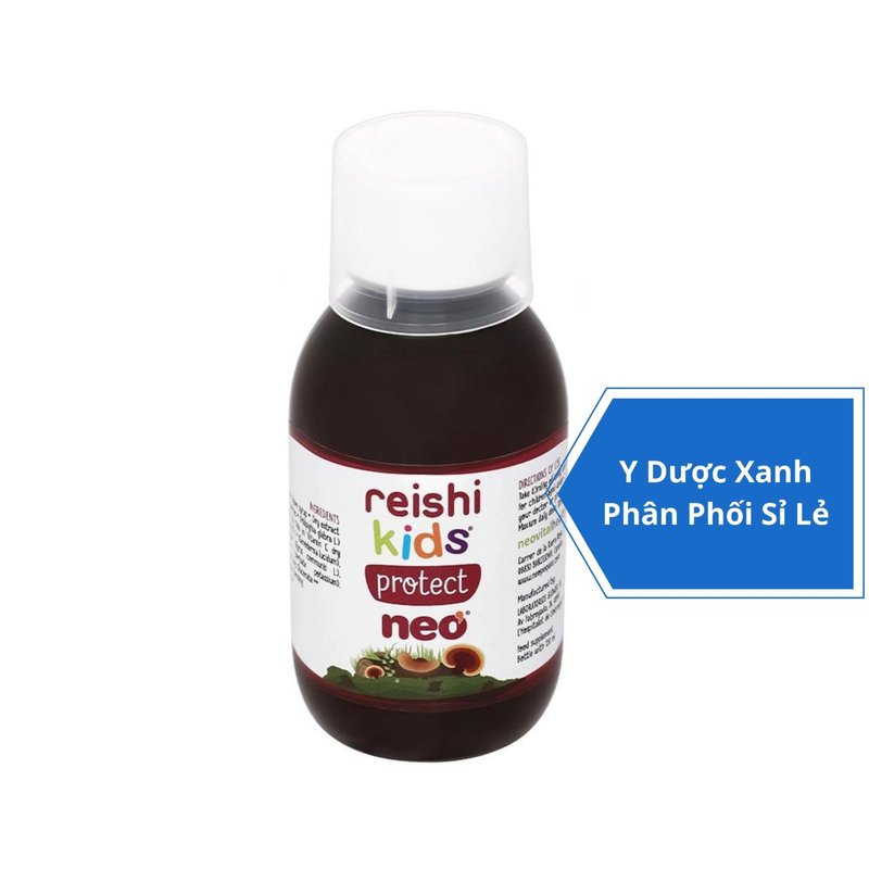 REISHI KIDS PROTECT, 150 ml, Siro hỗ trợ tăng đề kháng cho bé, trẻ em từ 6 tháng tuổi của Tây Ban Nha