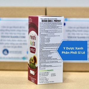 REISHI KIDS PROTECT, 150 ml, Siro hỗ trợ tăng đề kháng cho bé, trẻ em từ 6 tháng tuổi của Tây Ban Nha