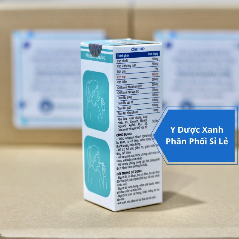 HEALTHYPLEX TOSSE, 50 ml, Xịt họng keo ong giảm ho, viêm họng, đau họng cho trẻ em từ 1 tuổi