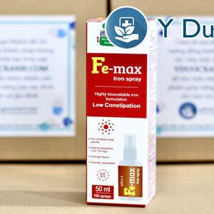 FE-MAX IRON SPRAY, Sắt dạng xịt cho bé trên 12 tháng tuổi của Slovenia