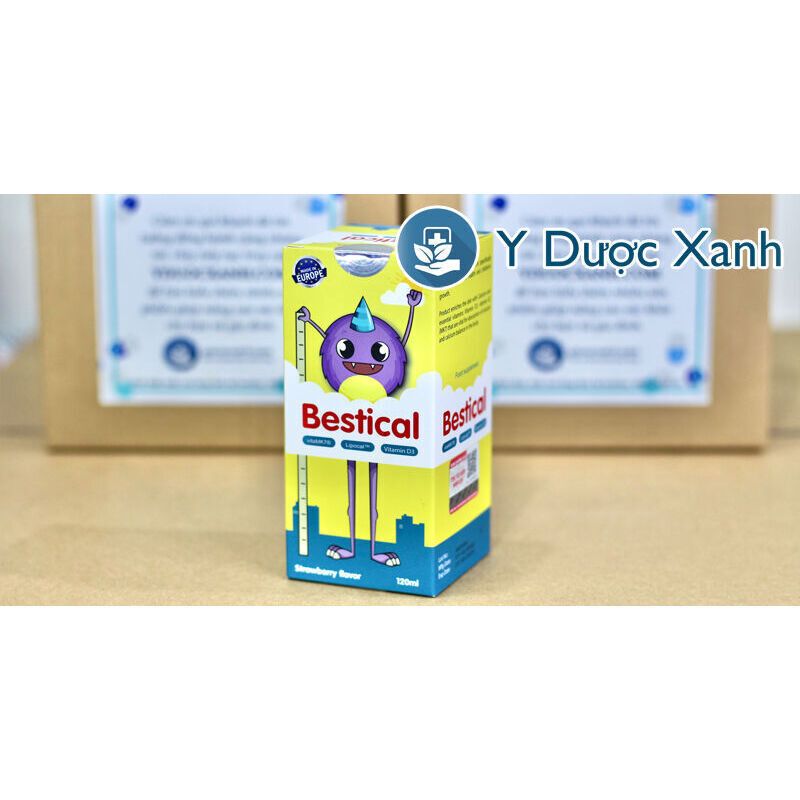 BESTICAL, 120ml, Siro hỗ trợ phát triển chiều cao cho trẻ nhỏ trên 4 tháng tuổi của Slovenia