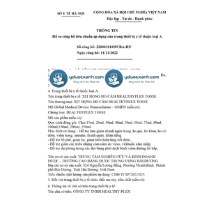 HEALTHYPLEX TOSSE, 50 ml, Xịt họng keo ong giảm ho, viêm họng, đau họng cho trẻ em từ 1 tuổi