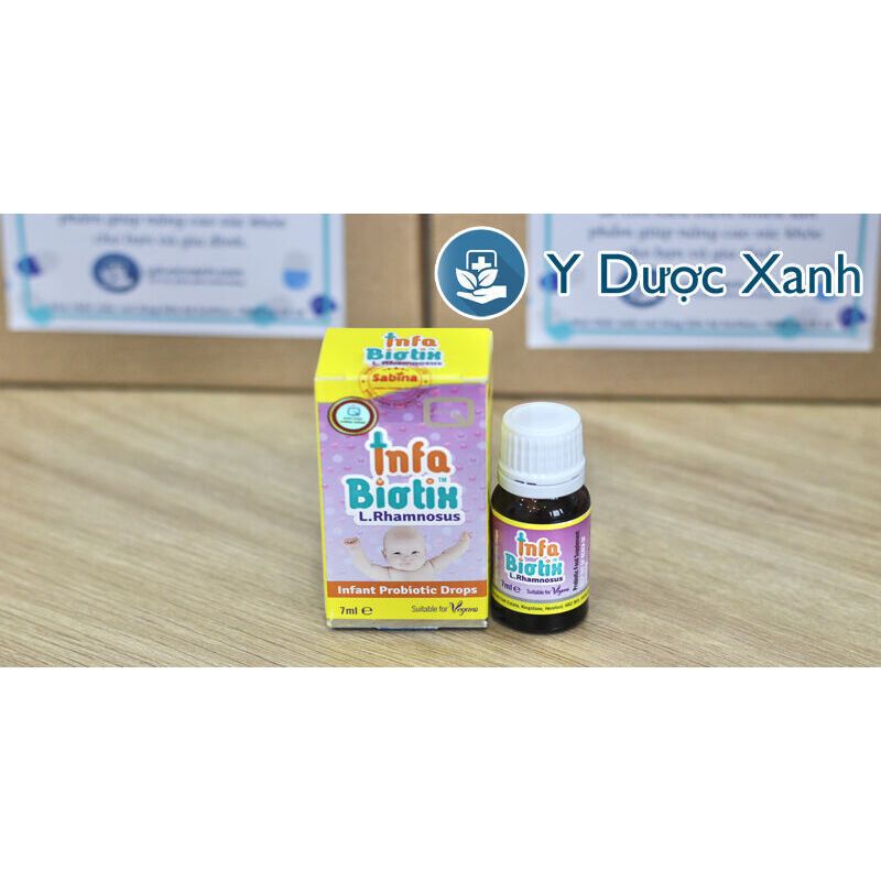 INFA BIOTIX, 7ml, Men vi sinh hỗ trợ tiêu hóa cho trẻ 1 tháng tuổi đến 3 tuổi của Anh