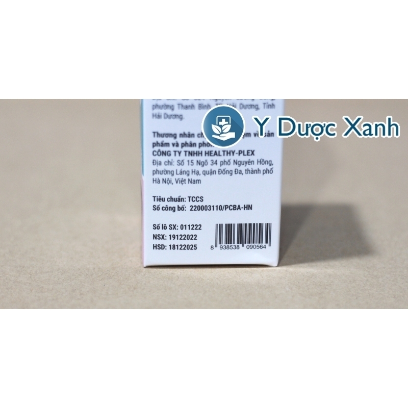 HEALTHYPLEX TOSSE, 50 ml, Xịt họng keo ong giảm ho, viêm họng, đau họng cho trẻ em từ 1 tuổi