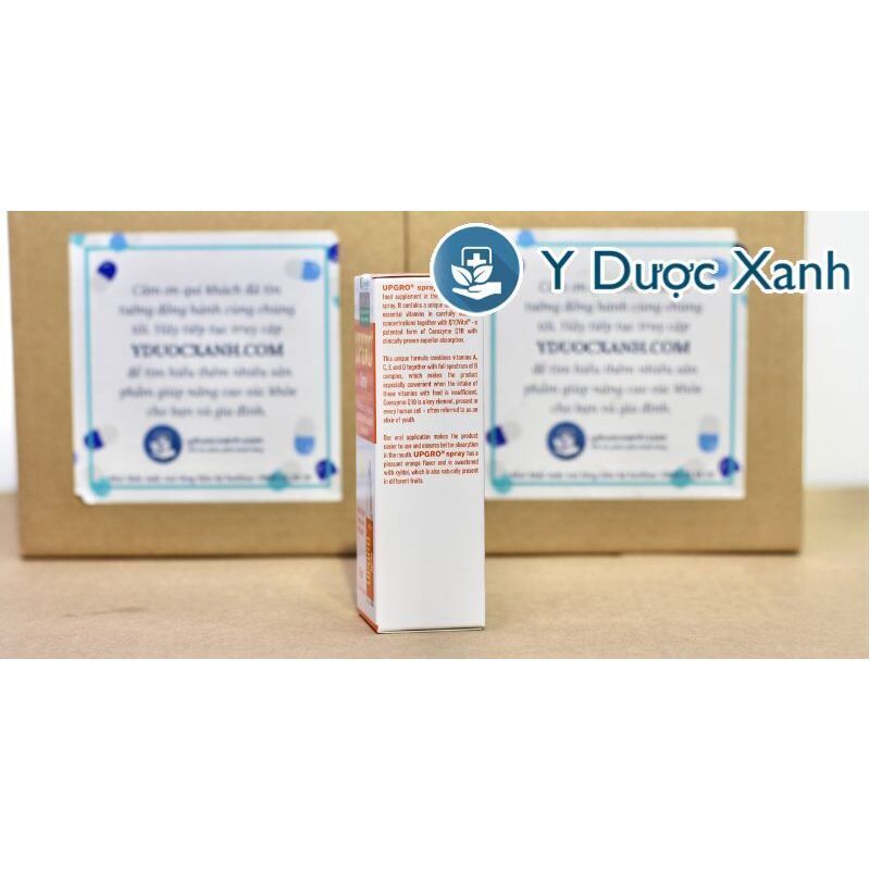 UPGRO SPRAY, 25ml, Xịt bổ sung vitamin tổng hợp, hỗ trợ tăng sức đề kháng cho cơ thể